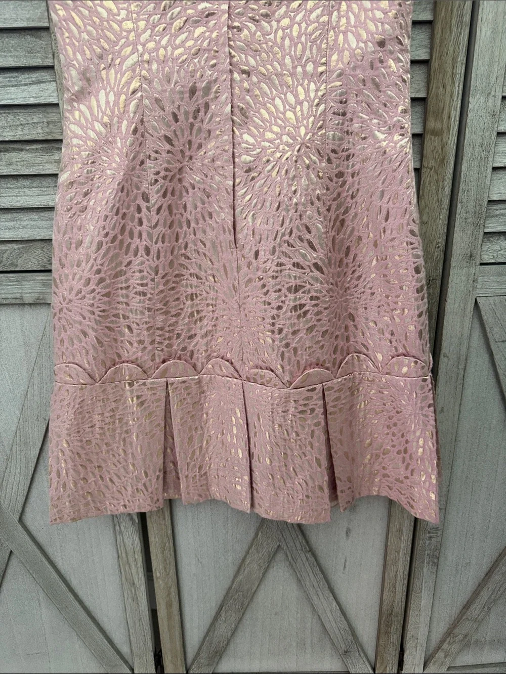 Lilly Pulitzer Abree Dress Prosecco Pink Lagoon Jacquard - Picture 8 of 10